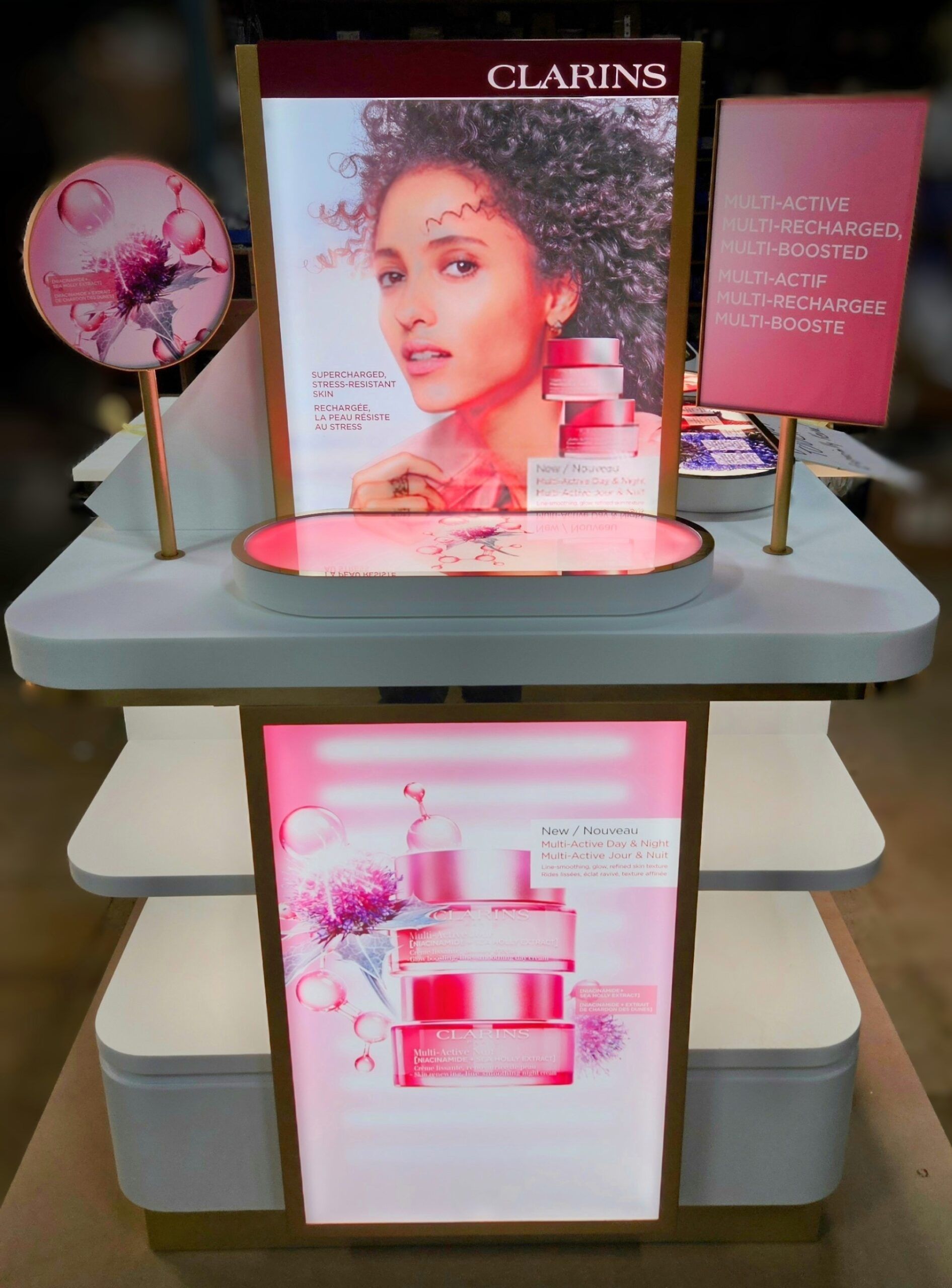 Clarins | Retail Displays