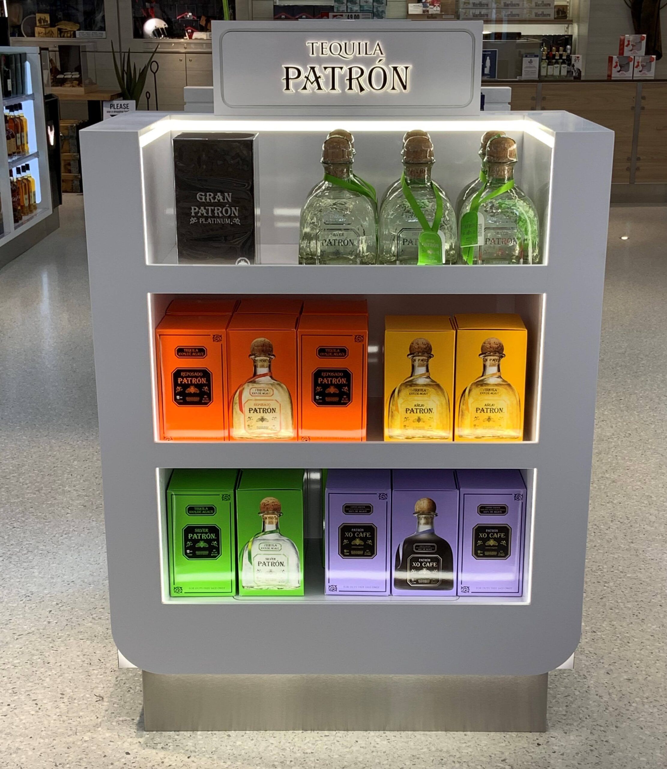 Patron | Retail Displays